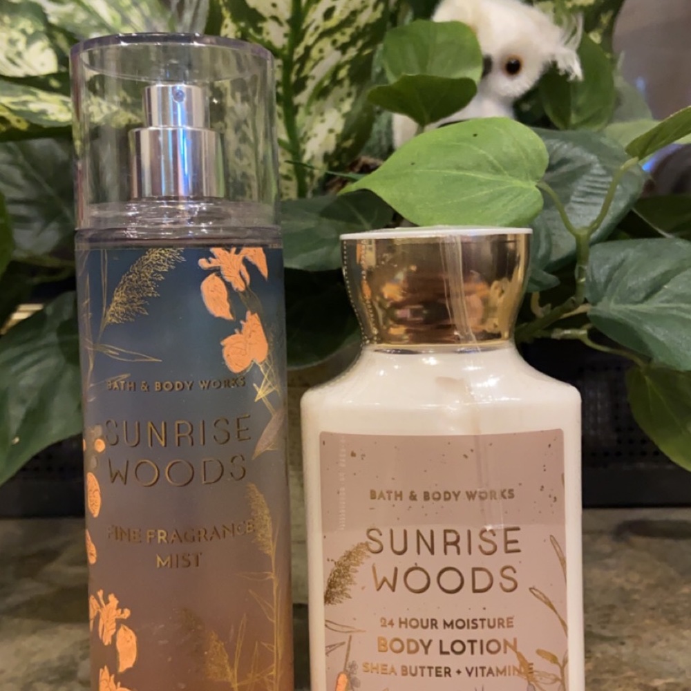 Bath and body Works Sunrise Woods ☀️